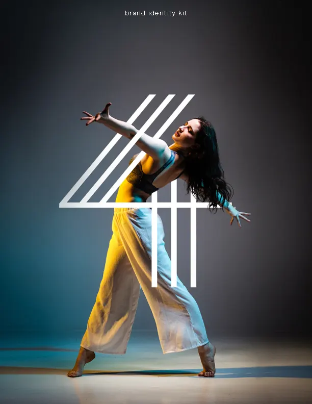 Studio 444 brand work by Wonder and Wit