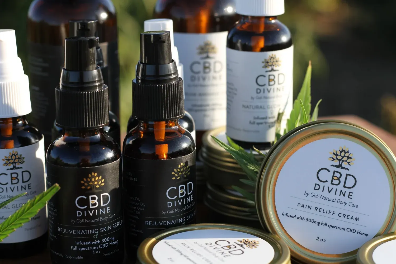 CBD Divine brand work by Wonder and Wit