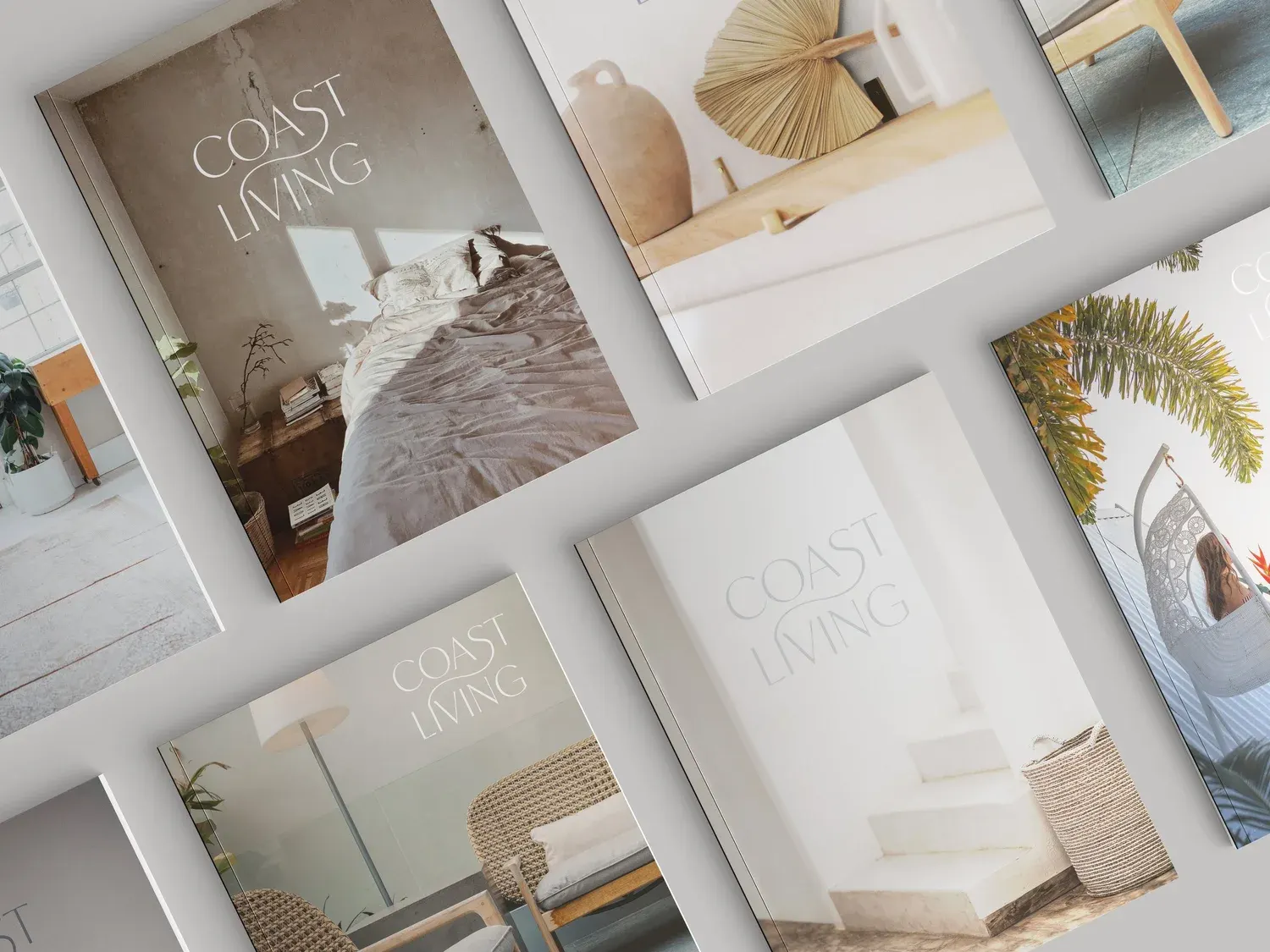 Coast Living brand work by Wonder and Wit