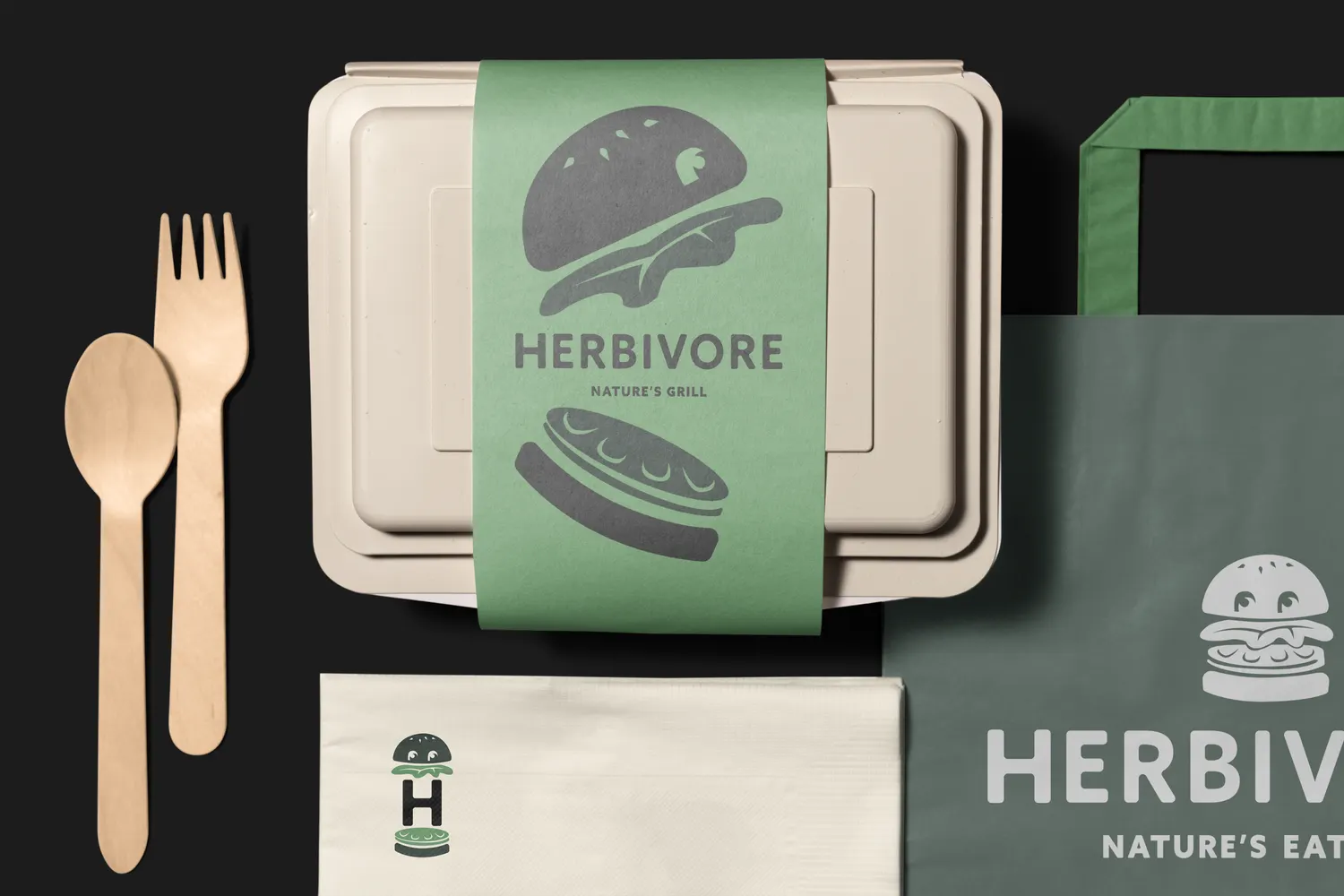Herbivore brand work by Wonder and Wit