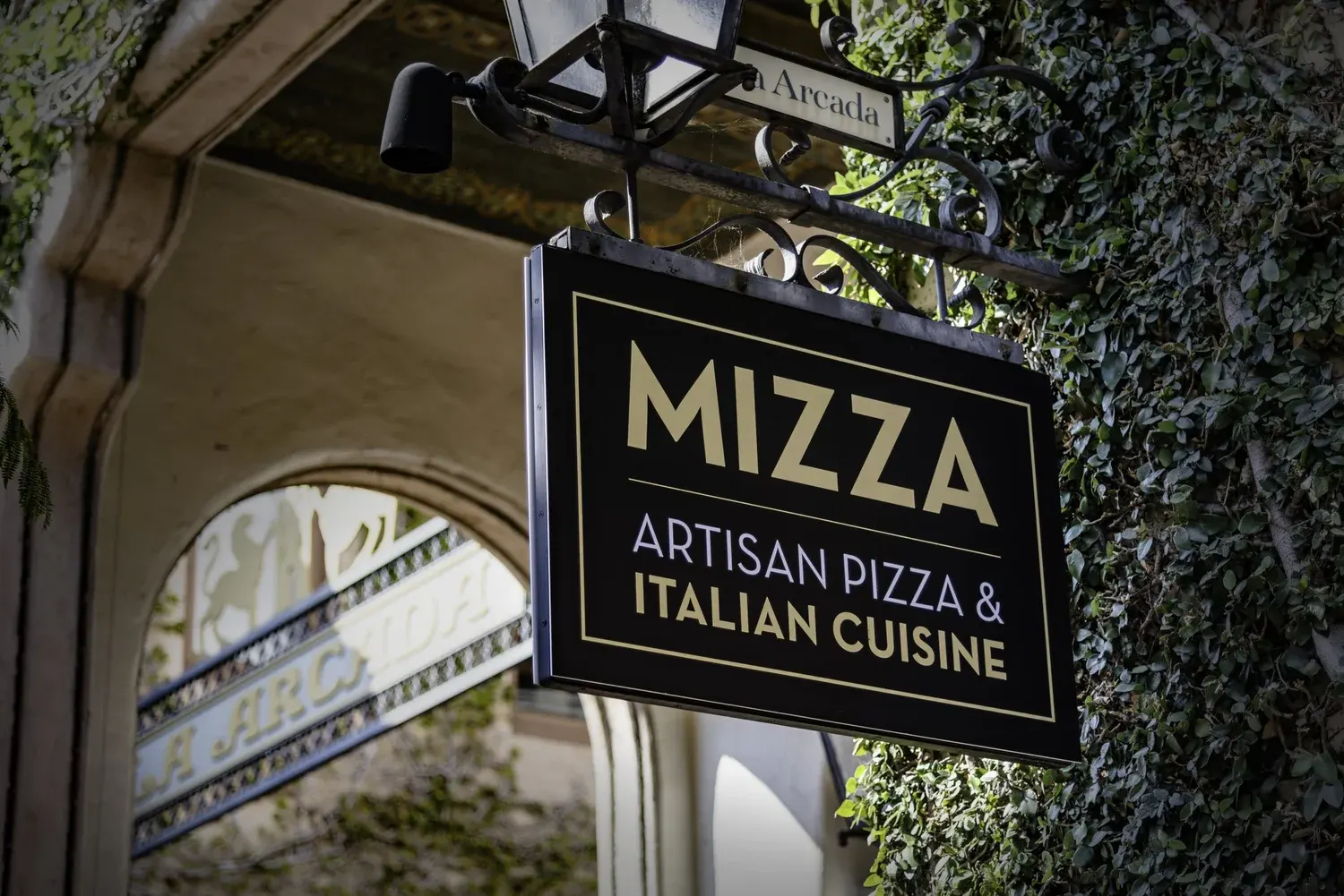 Mizza brand work by Wonder and Wit