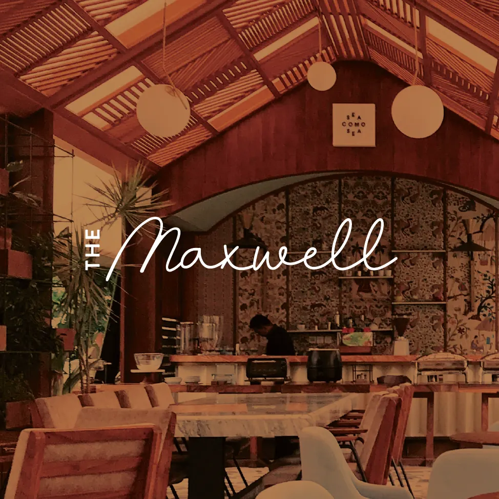The Maxwell brand work by Wonder and Wit